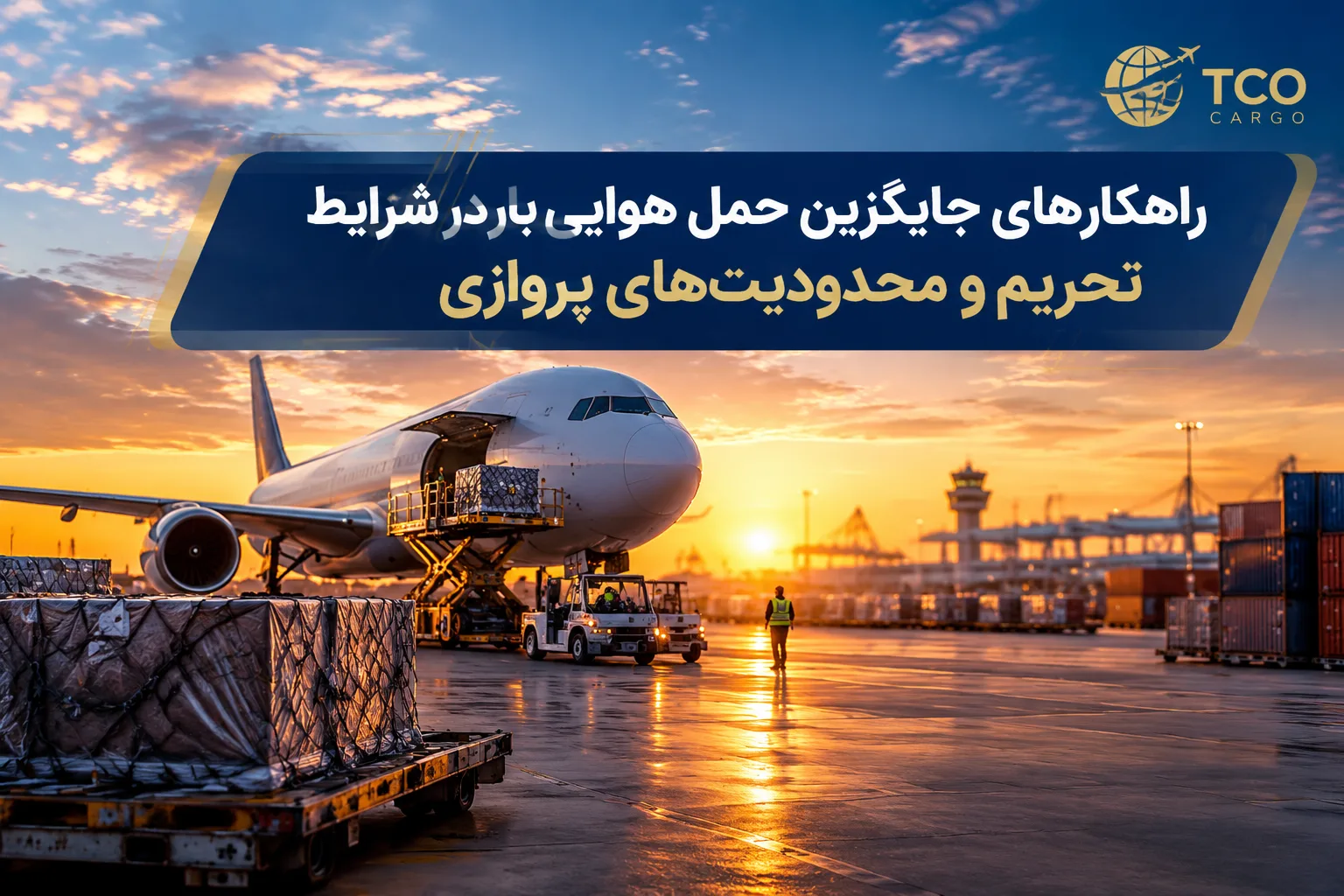راهکارهای جایگزین حمل هوایی بار در شرایط تحریم و محدودیت‌های پروازی